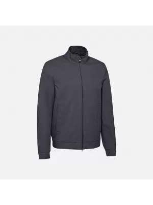 Pánska bunda GEOX JACOPO G014362 ŠEDÁ