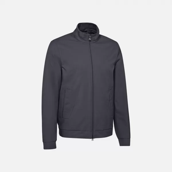  Pánska bunda GEOX JACOPO G014362 ŠEDÁ 