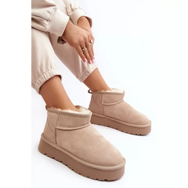  Dámske snehule BOTO NUCCA 28330 BEIGE 