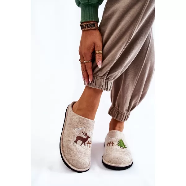  Dámske šľapky BIG STAR KK276016 BEIGE Big Star Shoes 