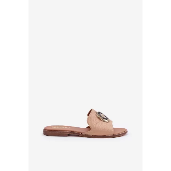  Dámske šľapky BOTO O 35304 BROWN 