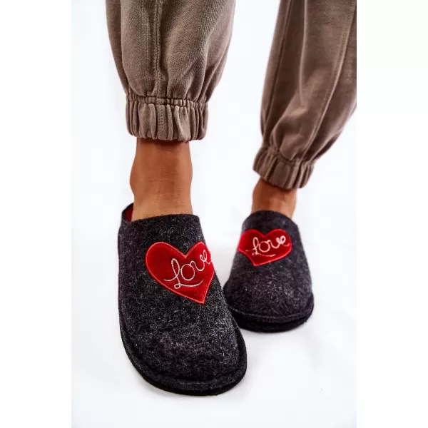  Dámske šľapky BIG STAR KK276019 BLACK/RED Big Star Shoes 
