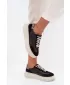 Dámske tenisky ZAZOO N1263 BEIGE/BLACK