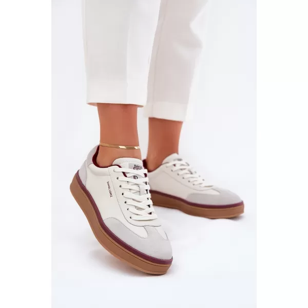  Dámske tenisky LOPEZ JUST DARE SS2D4008 WHITE / GREY Daniel Lopez Just Dare 
