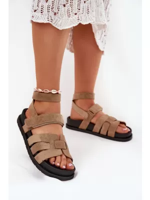 Dámske sandále BOTO VALPERA 37804 KHAKI