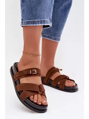 Dámske šľapky BOTO SELORINA 41608 BROWN