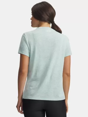 Dámske tričko UNDER ARMOUR TECH PIXELATE SSC 6012302-703 ZELENÁ