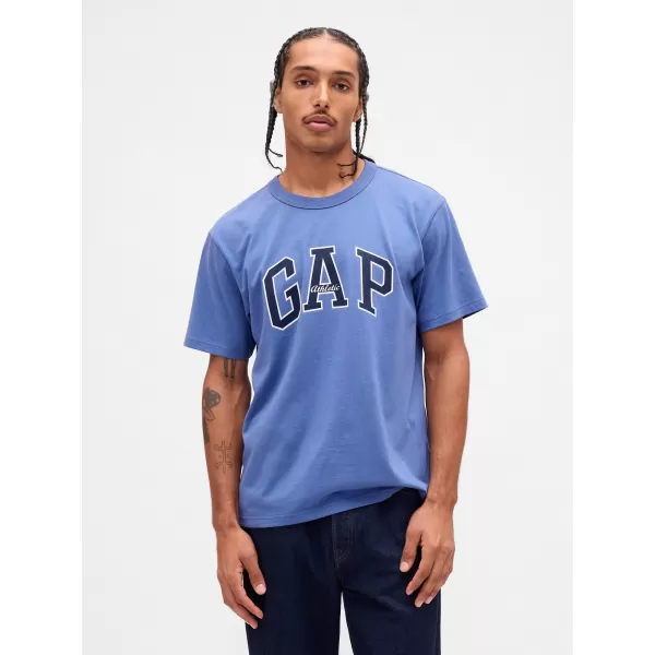  Pánske tričko GAP LOGO TEE 797924-15 CORNFLOWER 