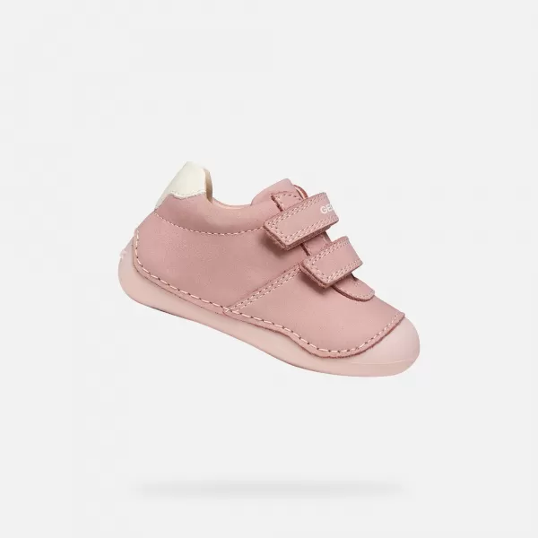  Dievčatá prvé kroky GEOX TUTIM G011946 STARORUŽOVÁ 