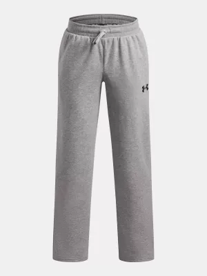 Chlapčenské športové nohavice UNDER ARMOUR UA RIVAL LW PANT 6009318-011 ŠEDÁ