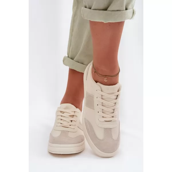  Dámske tenisky BIG STAR TT274155 BEIGE Big Star Shoes 