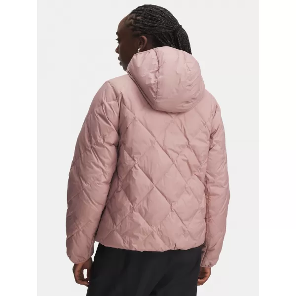  Dámska bunda UNDER ARMOUR LEGEND DOWN JACKET 6008818-673 RUŽOVÁ 