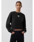 Dámska mikina GAP CREW CROP SWEATSHIRT 852831-01 MOONLESS NIGHT