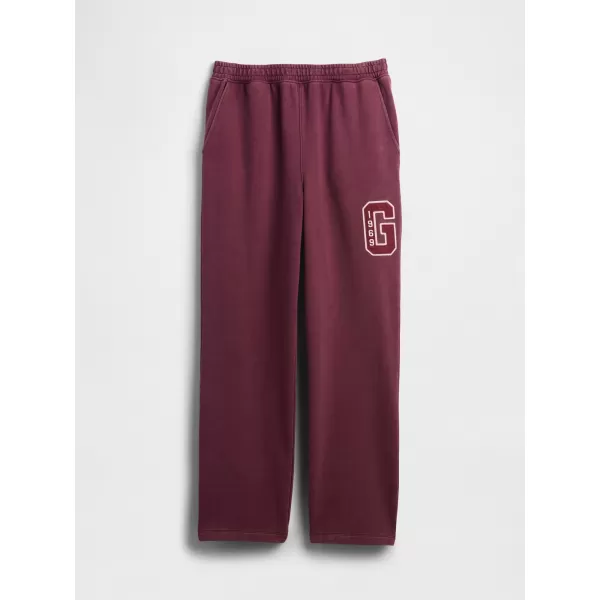  Pánske tepláky GAP LOGO SWEATPANTS 853431-01 TUSCAN RED 