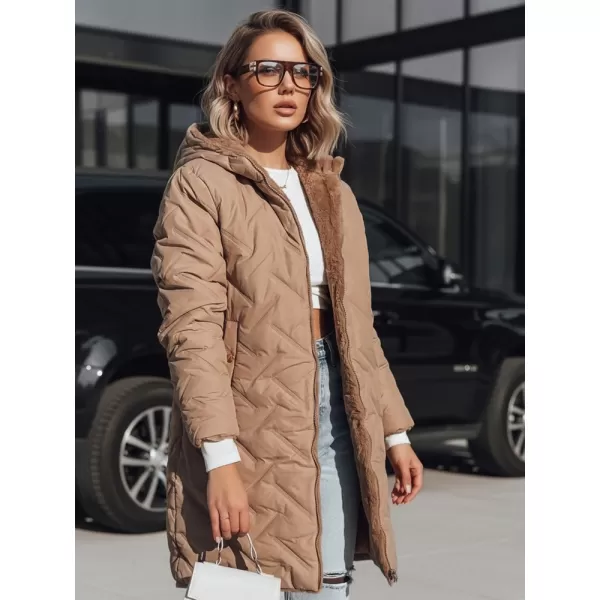  Dámska bunda DSTREET TY5438 BÉŽOVÁ 