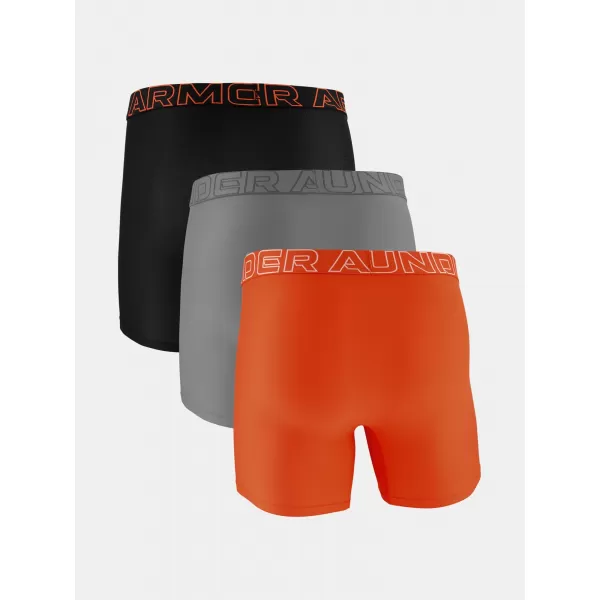 Pánske boxerky UNDER ARMOUR UA PERFORMANCE TECH MESH - SOLID 6IN - 1383884-690 ČERVENÁ 