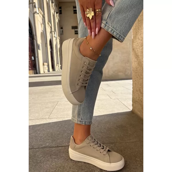  Dámske tenisky BIG STAR RR274465 BEIGE Big Star Shoes 
