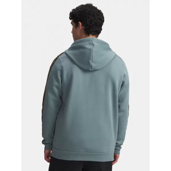  Pánska mikina UNDER ARMOUR UA ICON FLEECE FZ TAPING 1390298-587 MODRÁ 