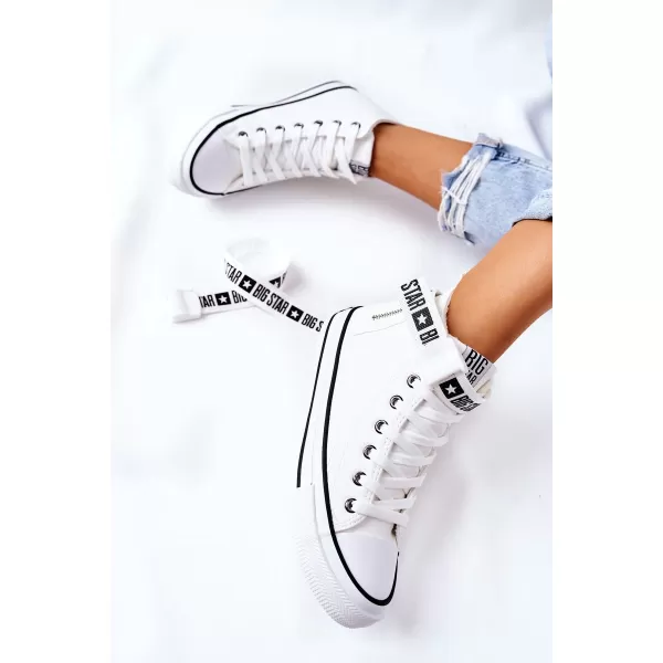  Dámske tenisky BIG STAR GG274027 WHITE Big Star Shoes 