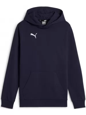 Detská mikina PUMA TEAMGOAL CASUALS HOODY JR 658619-06 PUMA NÁMORNÍCKA/PUMA BIELA