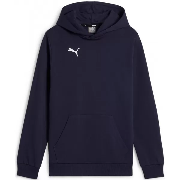  Detská mikina PUMA TEAMGOAL CASUALS HOODY JR 658619-06 PUMA NÁMORNÍCKA/PUMA BIELA 