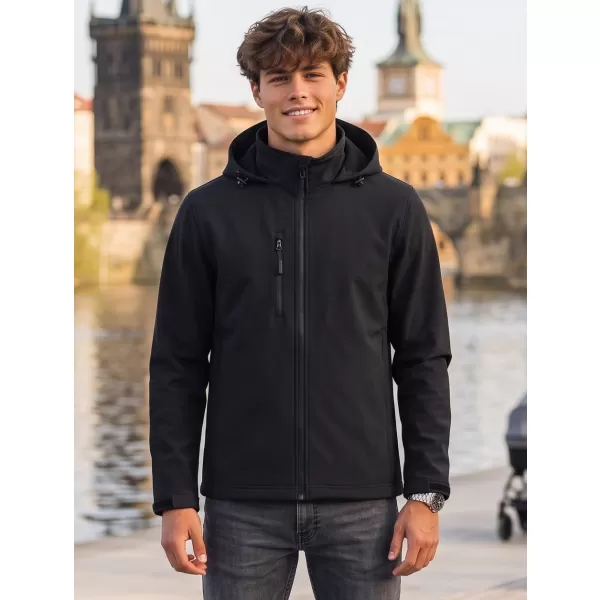  Pánska softshellová bunda ALTISPORT NoPrint NP/ALM845 EBONY GRAY 