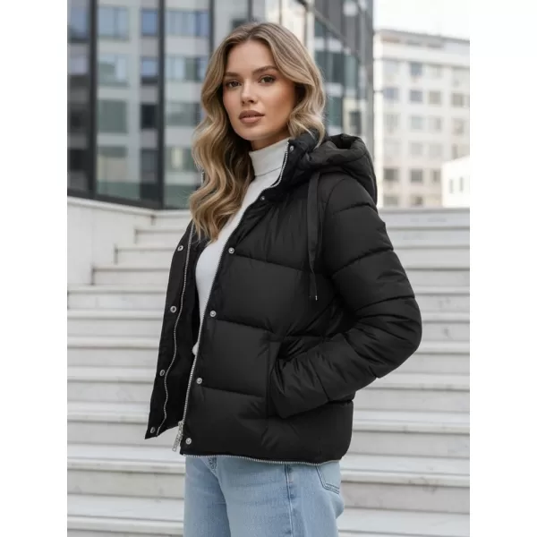  Dámska bunda DSTREET TY5151 ČIERNA 