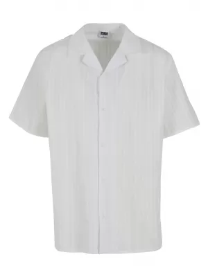 Pánska košeľa URBAN CLASSICS TB7569 BIELA