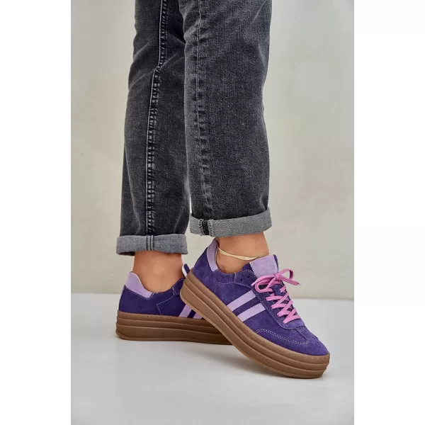  Dámske topánky ZAZOO N1068S4 PURPLE 