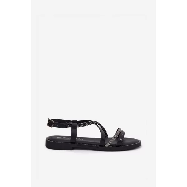 Dámske sandále VINCEZA 17379 BLACK 