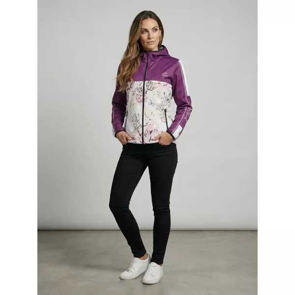  Dámska softshellová bunda premium ALTISPORT VOJ/ALW008JACK01 VÍNOVÁ 