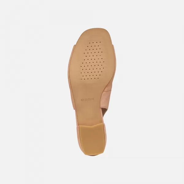  Dámske sandále GEOX NEW ERAKLIA 15 G012991 BÉŽOVÁ 