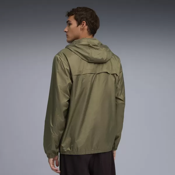  Pánska vetrovka PUMA ESS REGULAR WINDBREAKER 684625_81 LODEN GREEN 