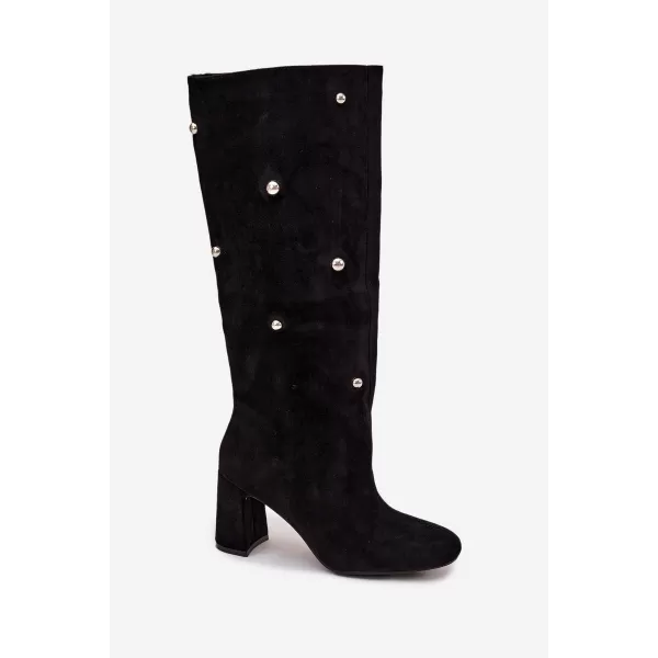  Dámske čižmy BOTO LUCINDA 40117 BLACK 