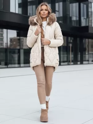 Dámska bunda DSTREET TY5495 BIELA