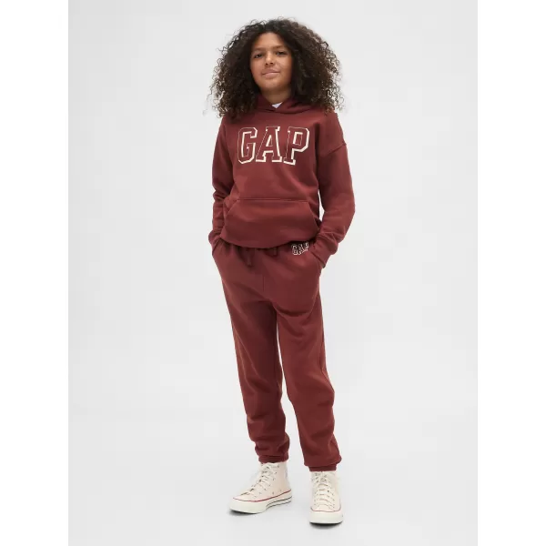 Detské tepláky GAP LOGO SWEATPANTS 795091-02 BURNT RUSSET 