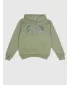 Dámska mikina GAP LOGO PULLOVER HOODIE 800434-09 MESCULEN GREEN