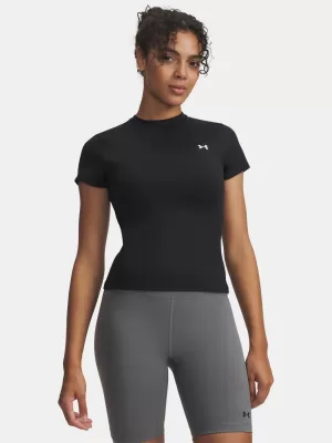 Dámske tričko UNDER ARMOUR MOTION FITTED SS EMEA 6012291-001 ČIERNA