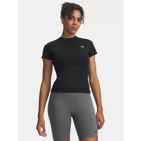  Dámske tričko UNDER ARMOUR MOTION FITTED SS EMEA 6012291-001 ČIERNA 