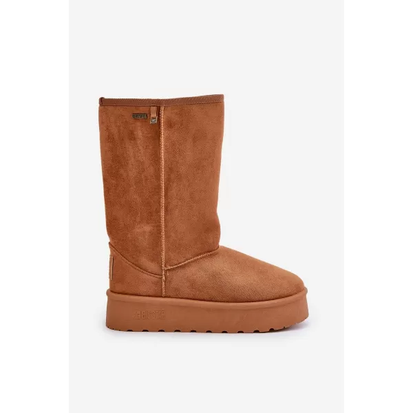  Dámske topánky BIG STAR OO274893 BROWN/BEIGE Big Star Shoes 