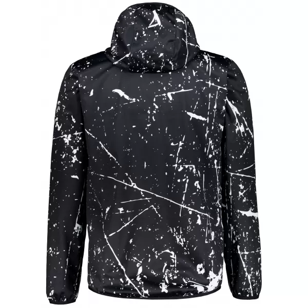  Pánska softshellová bunda premium ALTISPORT VOJ/ALM034JACK01 ČIERNA 