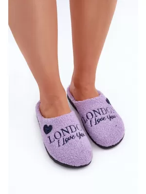 Dámske šľapky INBLU ET000027 PURPLE