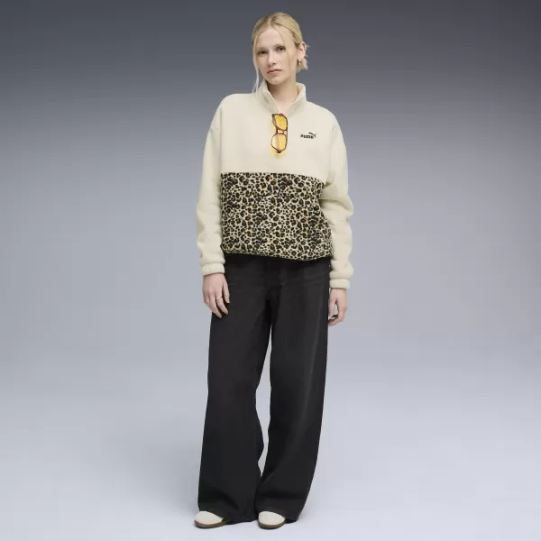 Dámska mikina PUMA ESS GRAPHIC ANIMAL CREW 688083-87 ALPSKÝ SNEH 