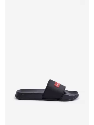 Pánske šľapky BIG STAR OO174028 BLACK Big Star Shoes