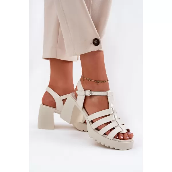  Dámske sandále VINCEZA 66621 BEIGE 