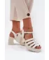 Dámske sandále VINCEZA 66621 BEIGE