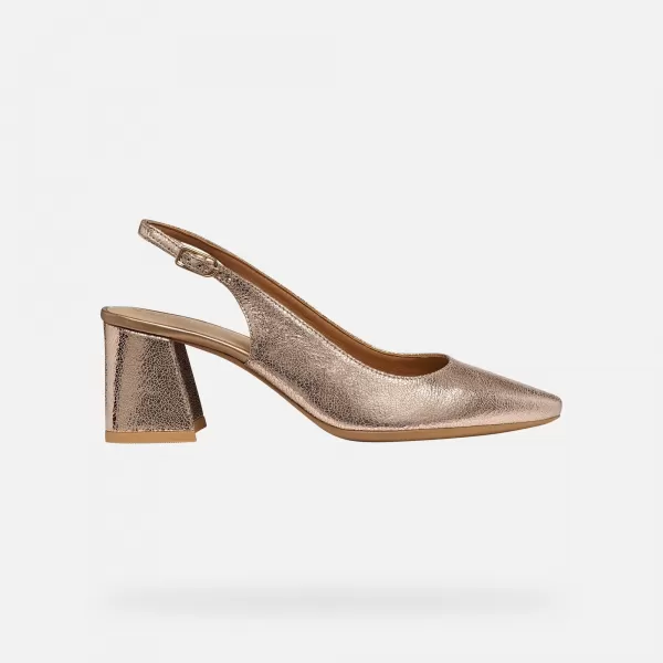  Dámske lodičky GEOX GISELDA G012767 RUŽOVÁ 