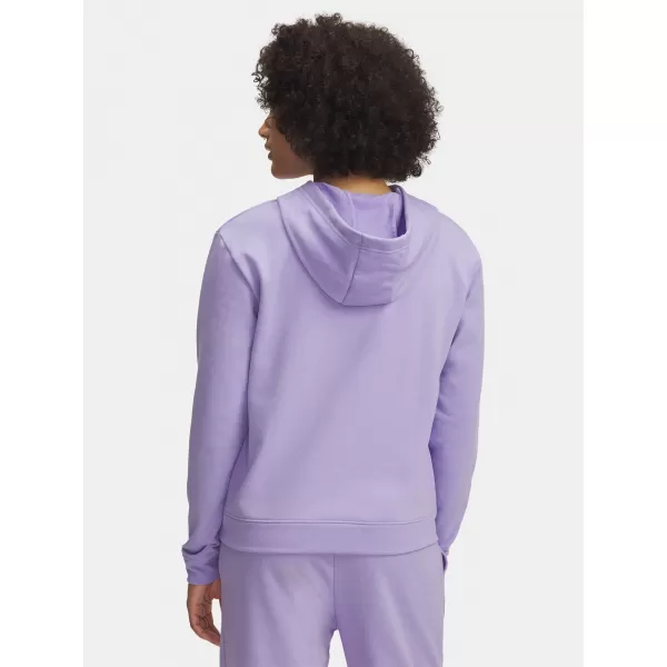  Dámska mikina UNDER ARMOUR UA RIVAL TERRY HOODIE 6005511-538 FIALOVÁ 
