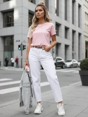Dámske nohavice DSTREET UY2884 BIELA