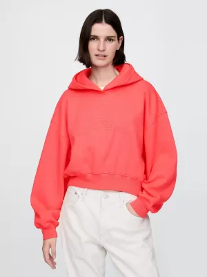 Dámska mikina GAP LOGO PULLOVER HOODIE 746918-03 FRESH CORAL